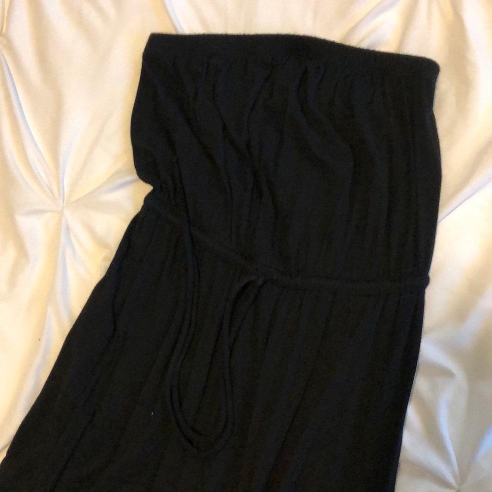 Black strapless Maxi dress